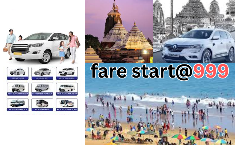 car rental in puri(puri cab service)